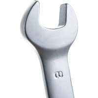 Гаечный ключ Thorvik CSRW08 комбинированный трещоточный короткий, 8 мм 53517