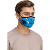 Полумаска RINIDI Silver Nano Грани Артемия Лебедева, 4-х слойная FPP-15 Грани-Nano