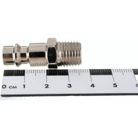 Штуцер быстросъемный 10 шт, рапид EURO папа – наружная резьба M1/4 Pegas pneumatic 3103