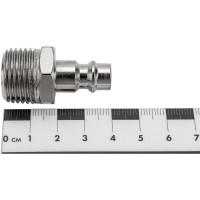 Штуцер быстросъемный 10 шт, рапид EURO папа – наружная резьба M1/2 Pegas pneumatic 3108