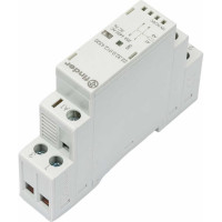 Модульный контактор Finder 2НО, контакта 25А, = 12В AC/DC, - AgSnO2, 223200124320