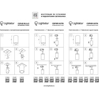 Потолочный светильник Lightstar RULLO 214437