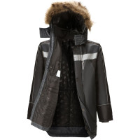 Утепленная куртка СОЮЗСПЕЦОДЕЖДА Ямал темно-серая/черная, р. 52-54, рост 170-176 2000000009339