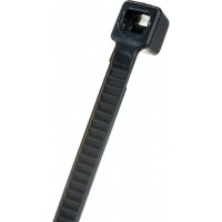 Нейлоновые стяжки FORTISFLEX НСС EasyFix 3x150 черный, 100 шт. 84812