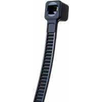 Нейлоновые стяжки FORTISFLEX НСС EasyFix 4x200 черный, 100 шт. 84814