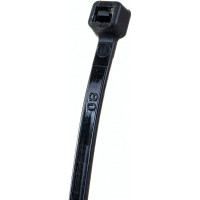 Нейлоновые стяжки FORTISFLEX НСС EasyFix 4x200 черный, 100 шт. 84814