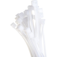Нейлоновые стяжки FORTISFLEX НСС EasyFix 4x300 белый, 100 шт. 84804