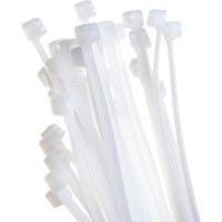 Нейлоновые стяжки FORTISFLEX НСС EasyFix 4x300 белый, 100 шт. 84804