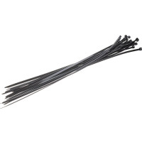 Нейлоновые стяжки FORTISFLEX НСС EasyFix 5x400 черный, 100 шт. 84819