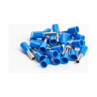 Штыревой втулочный изолированный наконечник STEKKER НШВИ 2,5-8, LD405-258 (DIY упаковка 25 шт) 39378