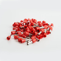 Штыревой втулочный изолированный наконечник STEKKER НШВИ 10-12 LD405-1012 (ОПТ упаковка 100 шт) 39438