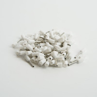 Штыревой втулочный изолированный наконечник STEKKER НШВИ 0,5-8 LD405-058 (ОПТ упаковка 100 шт) 39431