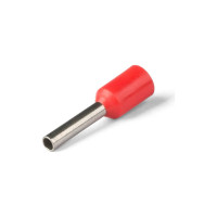 Штыревой втулочный изолированный наконечник STEKKER НШВИ 1-8, LD405-108 (DIY упаковка 25 шт) 39376