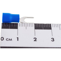 Вилочный изолированный наконечник STEKKER НВИ 2,5-4, LD403-254 (ОПТ упаковка 100 шт) 39427