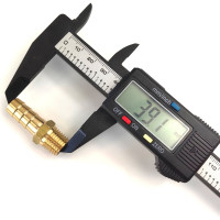 Штуцер Профитт латунный пневмо 1/4" НР х 10 мм 9276614