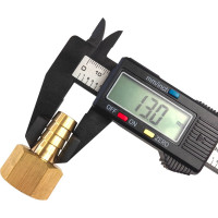 Штуцер Профитт латунный пневмо 1/2" ВР х 12 мм 9276553