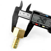 Штуцер Профитт латунный пневмо 1/2" ВР х 12 мм 9276553