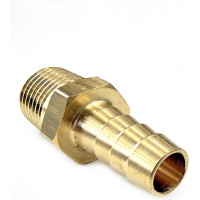 Штуцер Профитт латунный пневмо 1/4" НР - 8 мм, 10 шт 9276607