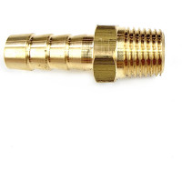 Штуцер Профитт латунный пневмо 1/4" НР х 8 мм 9276591