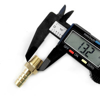 Штуцер Профитт латунный пневмо 1/4" НР - 8 мм, 10 шт 9276607