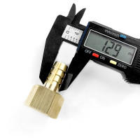 Штуцер Профитт латунный пневмо 1/2" ВР х 12 мм, 10 шт 9276560