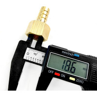 Штуцер Профитт латунный пневмо 1/2" ВР х 12 мм, 10 шт 9276560