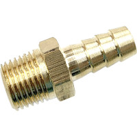 Штуцер Профитт латунный пневмо 1/4" НР - 8 мм, 10 шт 9276607