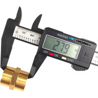 Муфта Профитт латунная пневмо 1/2" ВР 9276034