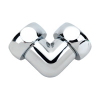 Уголок для полотенцесушителя SG г/г 1-1/4"х 1-1/4", хром, 2 шт 740SCH1212