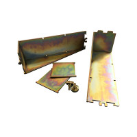 Кубическая форма TeaM 3ФК-100/4, оцинкованная, трехгнездовая 3ФК1004Ц