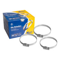 Червячный хомут KRAFT 50-70 мм, уп. 50 шт. KT 880209