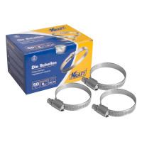 Червячный хомут KRAFT 30-45 мм, уп. 50 шт. KT 880206