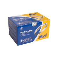 Червячный хомут KRAFT 30-45 мм, уп. 50 шт. KT 880206