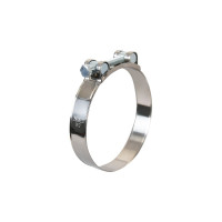 Силовой хомут из нержавеющей стали KRAFT W2, 122-130 мм, уп. 5 шт. KT 880535