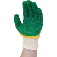 Утепленные перчатки с двойным латексным обливом Gigant, 9 размер, 10 пар GHG-07-1