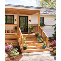 Уличный светодиодный светильник FERON DH0706, серия Бостон, 10W, 3000К, 1600Lm, IP54, черный 11662