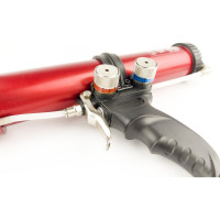 Пистолет для нанесения распыляемых герметиков RoxelPro в комплекте с насадками 592125