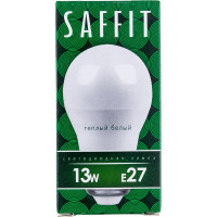 Светодиодная лампа SAFFIT SBG4513, G45 шар, 13W 230V E27 2700К, 1070Lm 55160