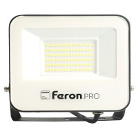 Светодиодный многоматричный прожектор FERON LL-1000, 50W, 6400К, 6000Lm, IP65, 45хOSRAM чёрный 41540