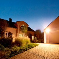 Светодиодный многоматричный прожектор FERON LL-1000, 50W, 6400К, 6000Lm, IP65, 45хOSRAM чёрный 41540