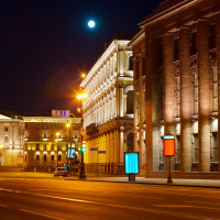 Светодиодный многоматричный прожектор FERON LL-1000, 50W, 6400К, 6000Lm, IP65, 45хOSRAM чёрный 41540