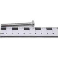 Винт КРЕП-КОМП полуцилиндрическая головка, нержавейка, DIN7985, А2, 6х55, 10 шт. вцн655мф