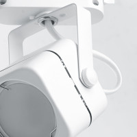 Трековый однофазный светильник на шинопровод FERON GU10, AL190, 50W, 230V, белый 41589