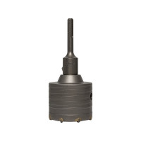 Коронка буровая по бетону с оснасткой Master TCT-72 (72 мм; М22; SDS-plus) EKF tct-72-m22