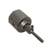 Коронка буровая по бетону с оснасткой Master TCT-72 (72 мм; М22; SDS-plus) EKF tct-72-m22