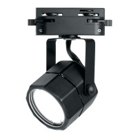 Трековый однофазный светильник на шинопровод FERON GU10, AL192, 50W, 230V, черный 41594