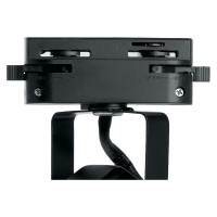 Трековый однофазный светильник на шинопровод FERON GU10, AL192, 50W, 230V, черный 41594