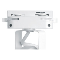 Трековый однофазный светильник на шинопровод FERON GU10, AL192, 50W, 230V, белый 41593