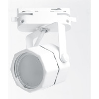 Трековый однофазный светильник на шинопровод FERON GU10, AL192, 50W, 230V, белый 41593