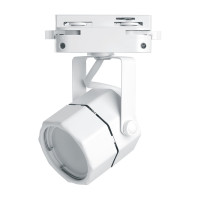 Трековый однофазный светильник на шинопровод FERON GU10, AL192, 50W, 230V, белый 41593